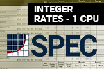 SPEC CPU2017 Integer Rates - 1 CPU