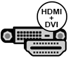 ������ HDMI DVI