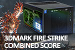 3DMark Fire Strike Combined score