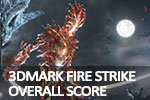 3DMark Fire Strike Overall score