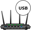 ������� � USB ������