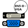����������� DVI-D - VGA