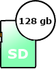 SD ����� 128 ��