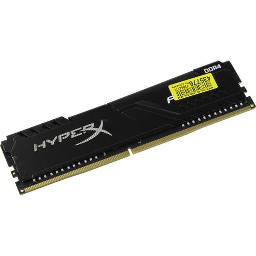 Модуль памяти Kingston HyperX Fury DDR4 DIMM 8 Гб PC4-21300 1 шт. (HX426C16FB3 / 8) Black — купить, цена и характеристики, отзывы
